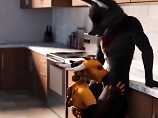 free video gallery furry-wolf-kitchen-blowjob-animation-cum-blowjob-cartoon